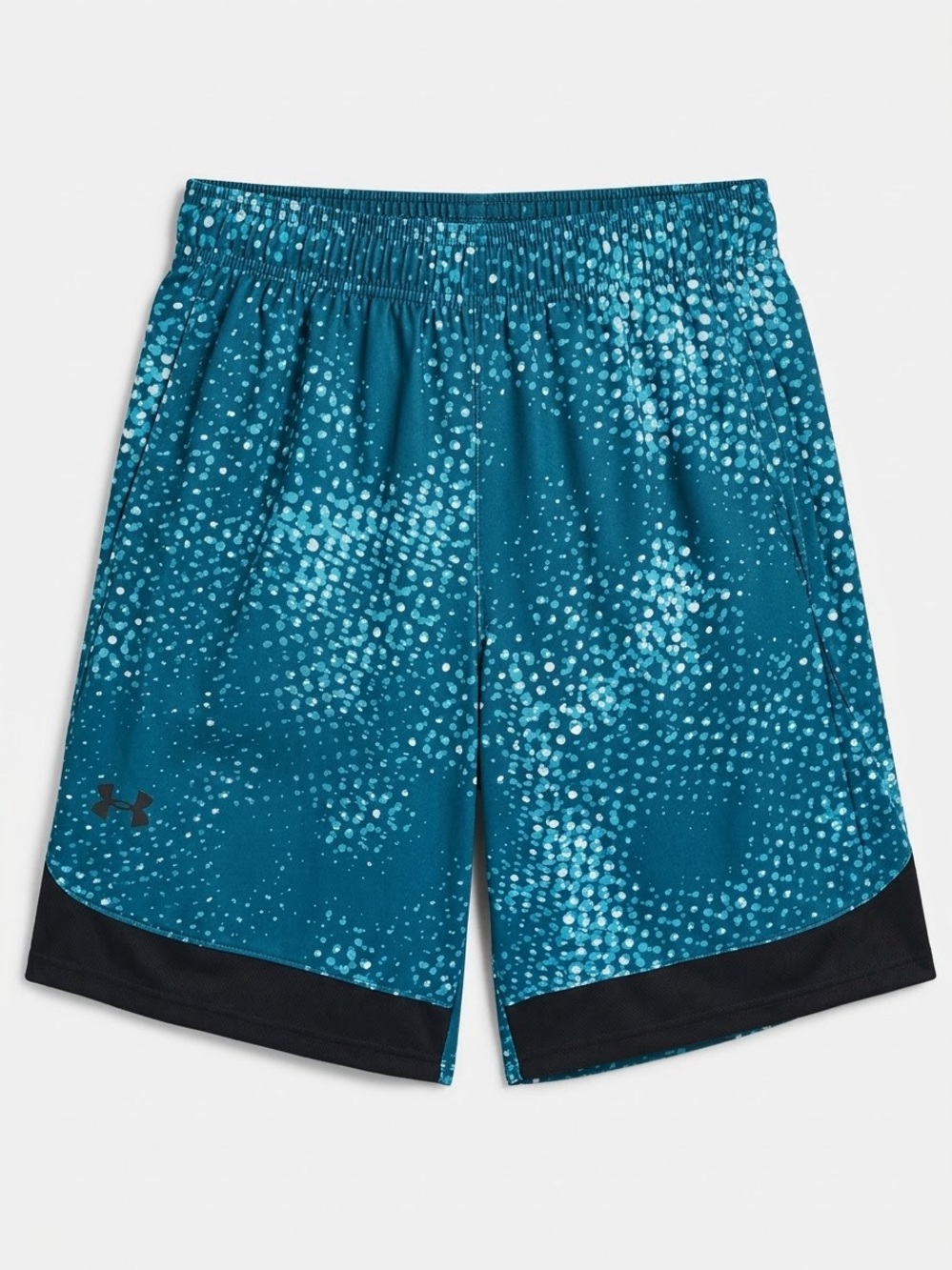Under Armour Men’s Teal Patterned Athletic Shorts